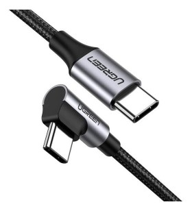 Ugreen 50123 cabluri usb 1 m usb 2.0 usb c negru, argint