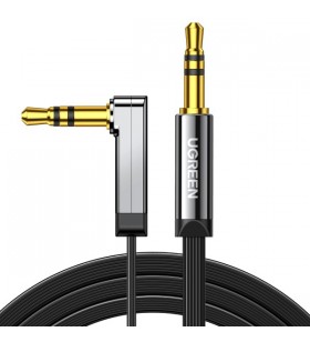Ugreen 10599 cablu audio 2 m 3.5mm negru