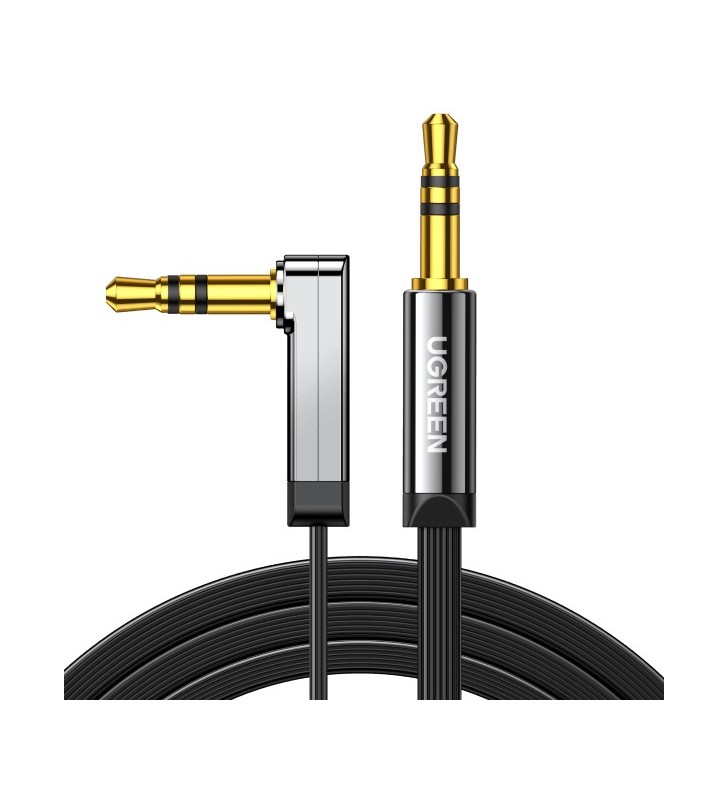 Ugreen 10599 cablu audio 2 m 3.5mm negru