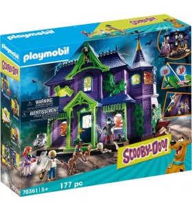 Playmobil 70361 scooby-doo! aventuri în casa bântuită, jucării de construcție
