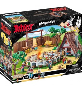 Playmobil 70931 asterix: festivalul mare de sat, jucărie de construcție