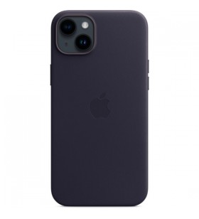 Husă din piele apple cu magsafe, husă pentru telefon mobil (albastru închis, cerneală, iphone 14 plus)