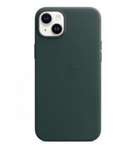 Husă din piele apple cu magsafe, husă pentru telefon mobil (verde închis, verde pădure, iphone 14 plus)