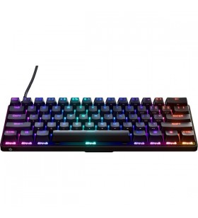 Tastatură pentru jocuri steelseries apex 9 mini (negru, aspect de, steelseries optipoint)