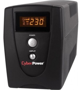 Ups cyber power line int. cu management, lcd, tower,   600va/ 360w, avr, 3 x socket iec, display lcd, 1 x baterie 12v/7ah, backu