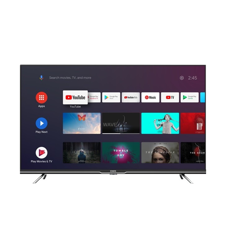 Televizor led chiq l32g7u(80 cm (32 inchi), negru/argintiu, wvga, tuner triplu, smarttv)