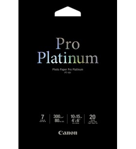 Canon pt-101 - pro platinum photo 10x15cm, 20 sheets hârtii fotografică