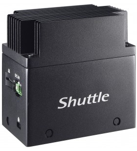 Shuttle edge en01j4 intel celeron j j4205 8 giga bites lpddr4-sdram 64 giga bites emmc negru mini pc