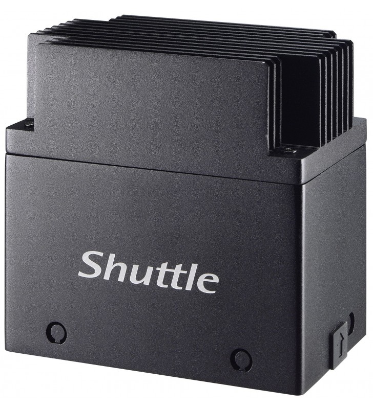 Shuttle edge en01j3 intel celeron j j3355 4 giga bites lpddr4-sdram 64 giga bites emmc negru mini pc