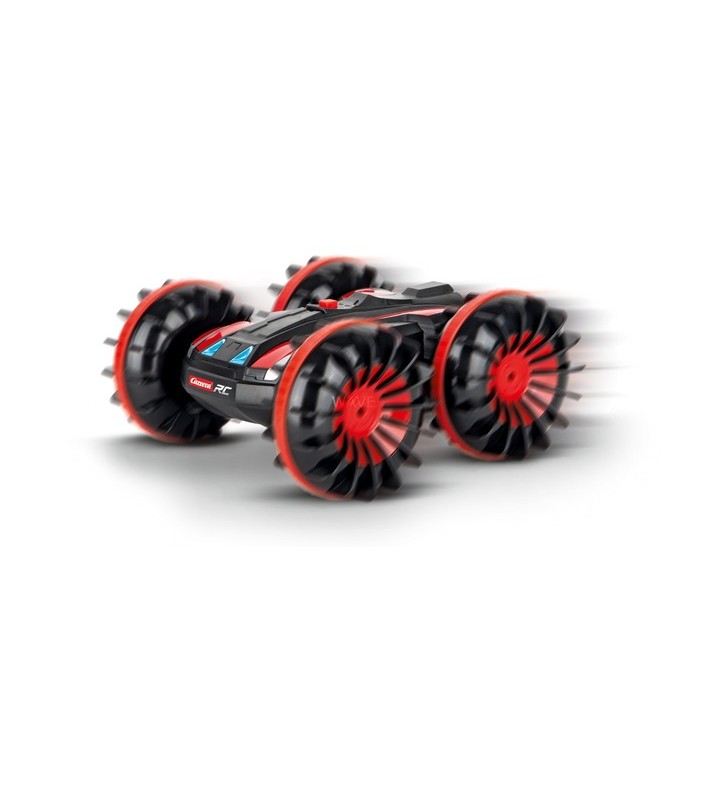 Mașină cascadorie carrera rc all terrain (negru/roșu, 1:16)