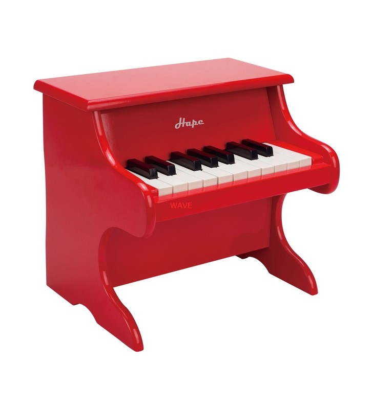 Hape toy jucărie muzicală cu pian (roșu)