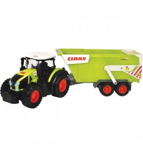 Dickie claas tractor agricol și remorcă, vehicul de jucărie