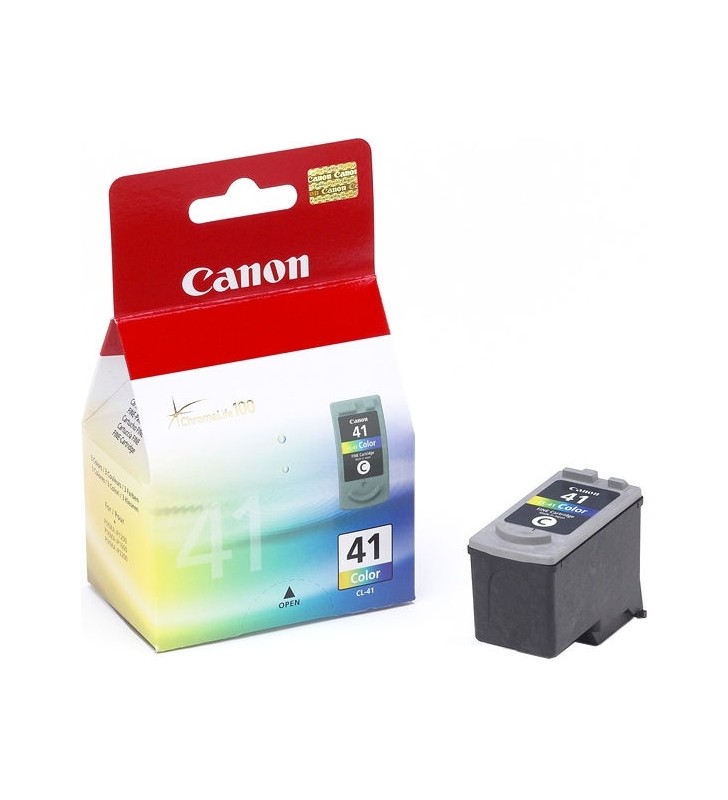 Cartus cerneala Original Canon CL-41  Color, compatibil iP1600/iP2200/MP150/MP160/MP170/MP180/MP210/MP220, 12 ml "BS0617B001AA\
