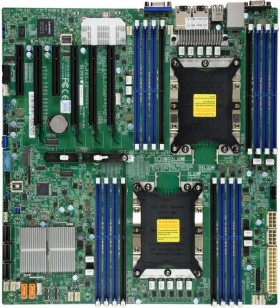 Supermicro x11dpi-nt plăci de bază pentru servere/stații de lucru lga 3647 (socket p) prelungit atx intel c622