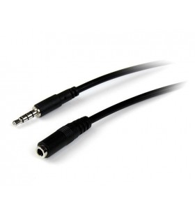 Startech.com 1m 3.5mm/3.5mm cablu audio negru