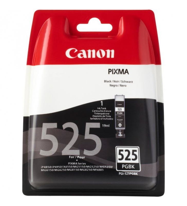 Cartus cerneala Original Canon PGI-525B  Black, compatibil Canon Pixma Ip4850 mg5150/5250 6150 8150 "BS4529B001AA"