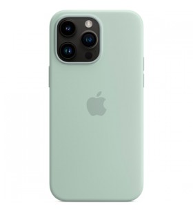 Husă din silicon apple cu magsafe, husă pentru telefon mobil (verde deschis, verde agave, iphone 14 pro max)