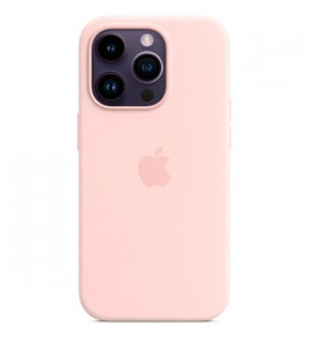 Husă din silicon apple cu magsafe, husă pentru telefon mobil (roz, roz lime, iphone 14 pro)