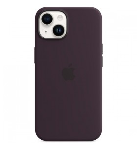 Husă din silicon apple cu magsafe, husă pentru telefon mobil (violet închis, fructe de soc, iphone 14)