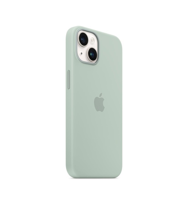 Husă din silicon apple cu magsafe, husă pentru telefon mobil (verde, verde agave, iphone 14)