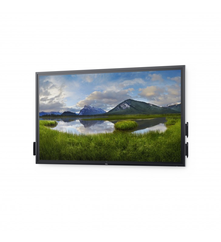 Dell c7520qt monitoare cu ecran tactil 189,2 cm (74.5") 3840 x 2160 pixel negru multi-touch multi-utilizatori