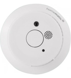 Dispozitiv de alarmă de fum homematic ip smart home cu q-label (hmip-swsd), detector de fum (alb)