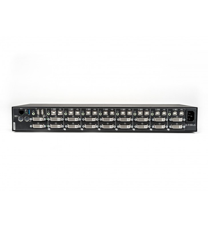 Vertiv avocent sc985-202 switch-uri pentru tastatură, mouse și monitor (kvm) raft pentru montat echipamente negru