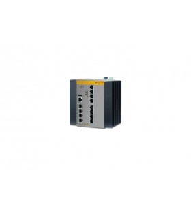 Allied telesis at-ie300-12gt-80 gestionate l3 gigabit ethernet (10/100/1000) negru, gri