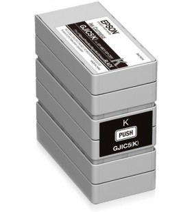 Epson gjic5(k): ink cartridge for colorworks c831 and gp-m831 (black)
