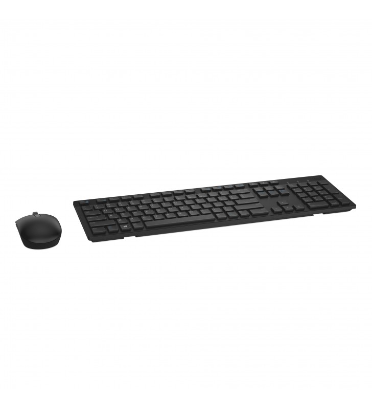 Dell km636 tastaturi rf fără fir qwertz germană negru