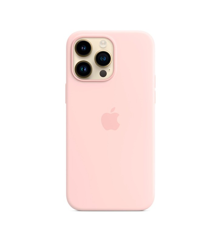 Husă din silicon apple cu magsafe, husă pentru telefon mobil (roz, roz lime, iphone 14 pro max)