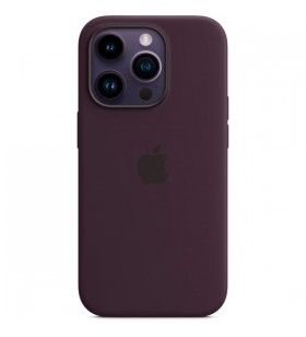 Husă din silicon apple cu magsafe, husă pentru telefon mobil (violet închis, fructe de soc, iphone 14 pro)