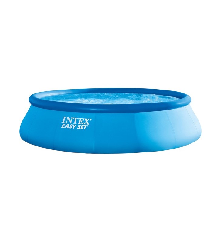 Piscine intex easy set 128142gn, ø 396x84 cm, piscina (albastru deschis/albastru închis, cu sistem de filtrare cu cartuş eco 604g)
