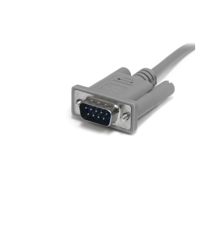 Startech.com scnm9fm cabluri seriale gri 3 m db-9