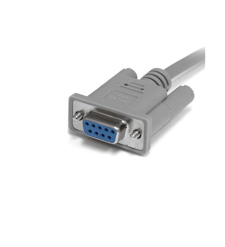 Startech.com scnm9fm cabluri seriale gri 3 m db-9
