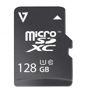V7 vfmsd128guhs1r-3e memorii flash 128 giga bites microsdxc clasa 10