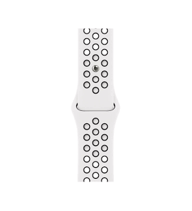 Apple nike sport band, ceas (alb/negru, 45 mm)