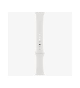 Apple sport band, banda de ceas (alb, 45 mm)