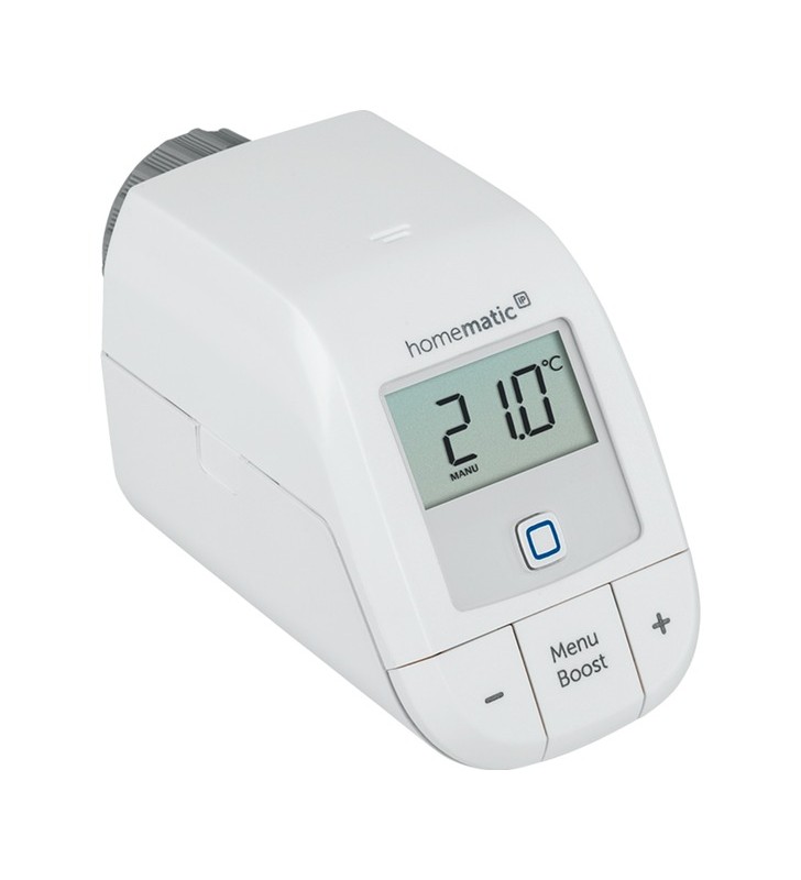 Termostat pentru radiator homematic ip smart home basic (hmip-etrv-b-2), termostat de încălzire (alb)