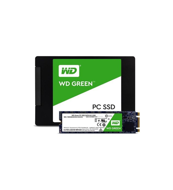 Solid-state drive (ssd) western digital green, 240gb, sata3, m.2, wds240g2g0b