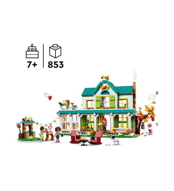 Jucărie de construcție lego friends 41730 casa de toamnă