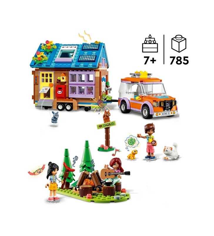 Jucărie de construcție a casei mobile lego 41735 friends
