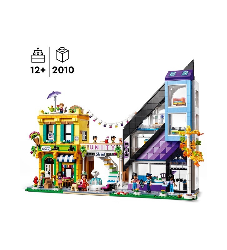 Jucărie de construcție lego friends 41732 centrul orașului