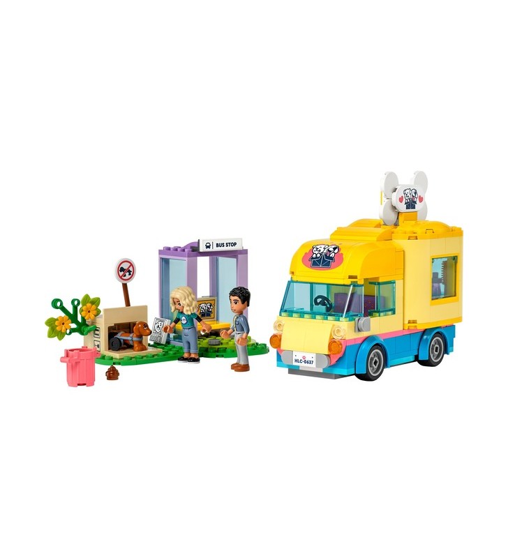 Jucărie de construcție lego friends 41741 camion de salvare a câinilor
