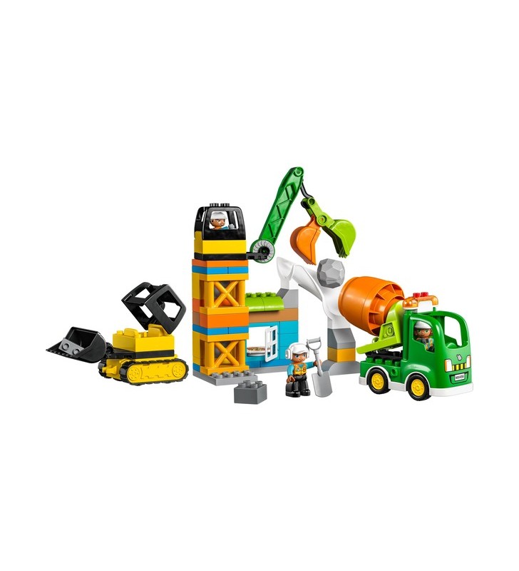 Lego 10990 duplo şantier de construcţii cu vehicule de construcţie jucării de construcţie