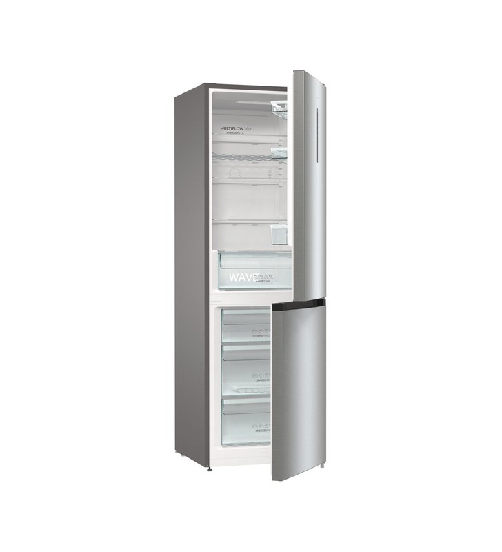 Gorenje nrk61caxl4, frigider congelator (oţel inoxidabil)