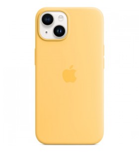 Husă din silicon apple cu magsafe, husă pentru telefon mobil (galben, lumina soarelui, iphone 14)
