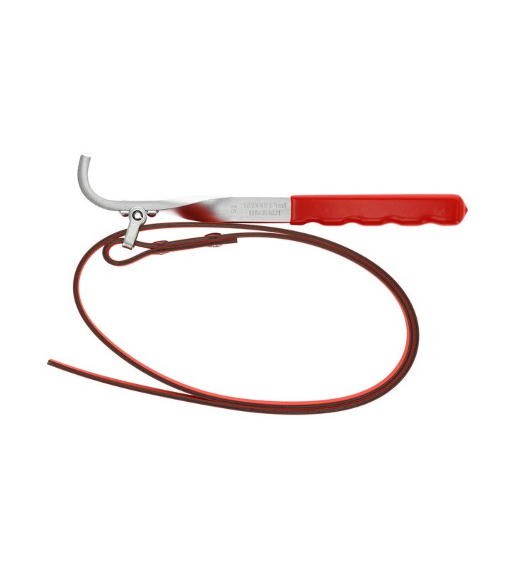 Cheie cu bandă roșie gedore, pentru ø 200mm, cheie (roșu)
