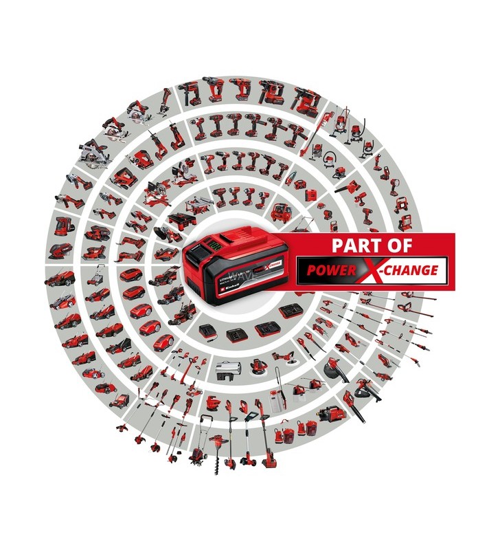 Mașină de găurit combinată cu acumulator einhell te-cd 18/50 li-i bl solo, 18 volți (rosu/negru, fara baterie si incarcator)