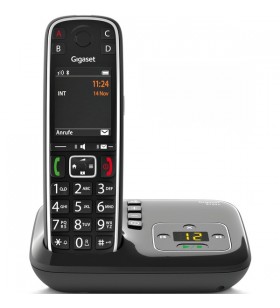 Gigaset E720A, telefon analogic (gri/negru, robot telefonic)
